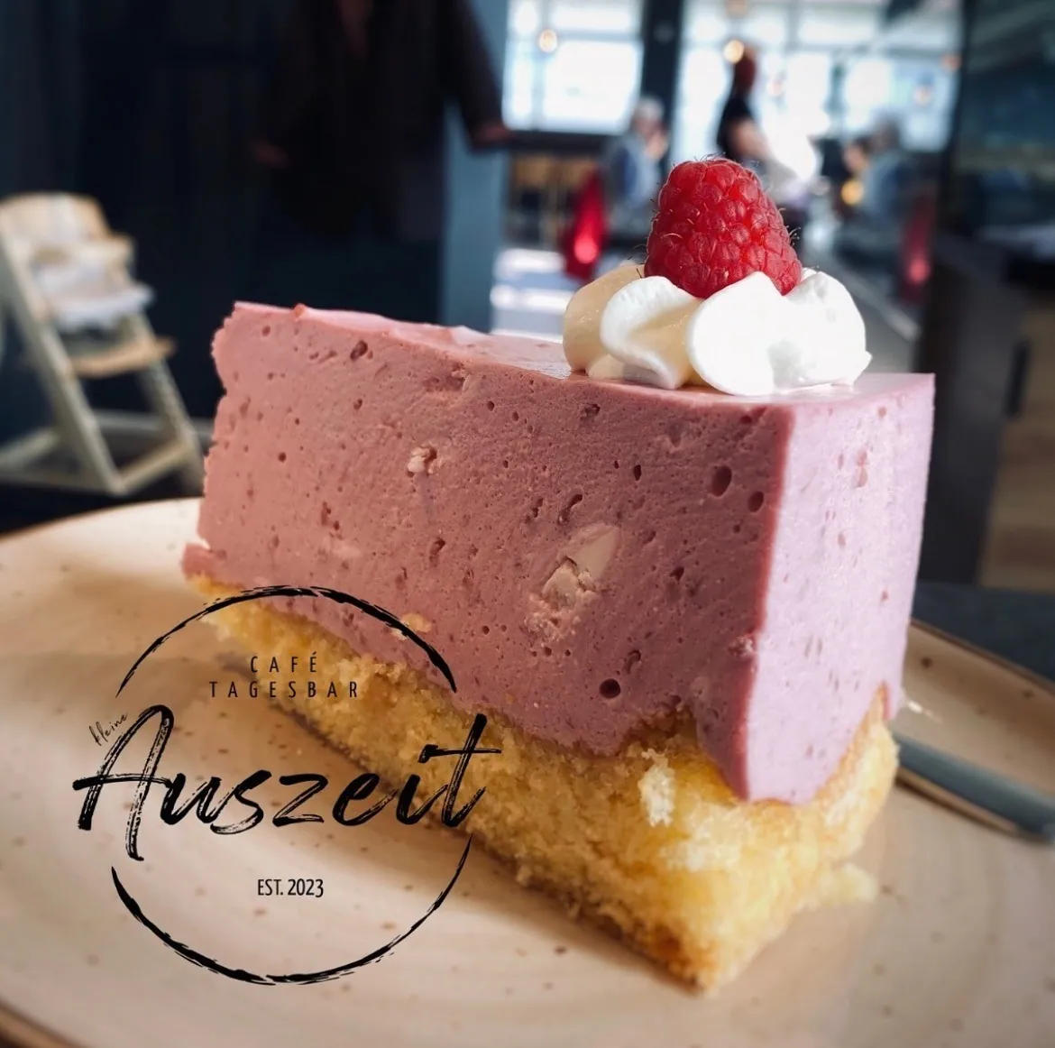 Hausgemachter Kuchen im Café